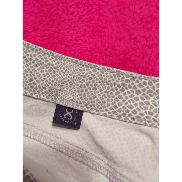 NYDJ Women’s Petite Snake Print Denim Skirt Gray Straight Pencil Size 14P - Picture 6 of 10